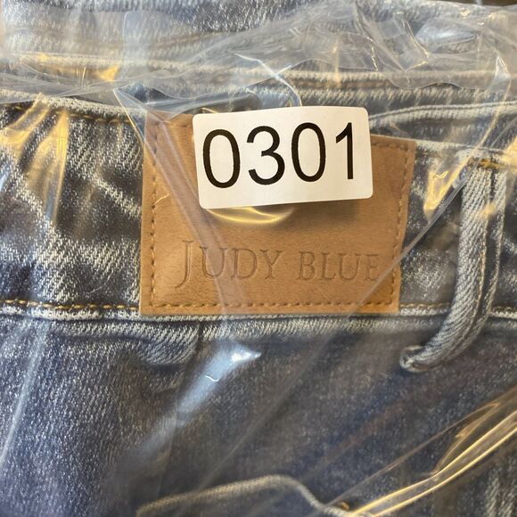 Judy blue‎ jeans women's 5 | 27x30 medium wash cargo jogger jb88779 no string - Picture 15 of 15